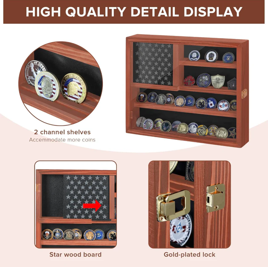 American Flag Coin Case - Image 3