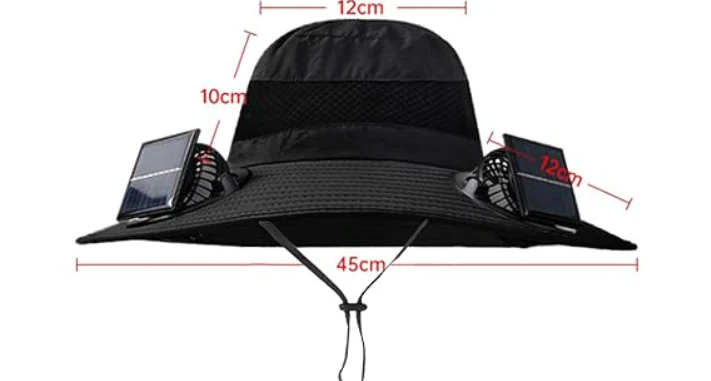Solar Fan Hat - Image 3