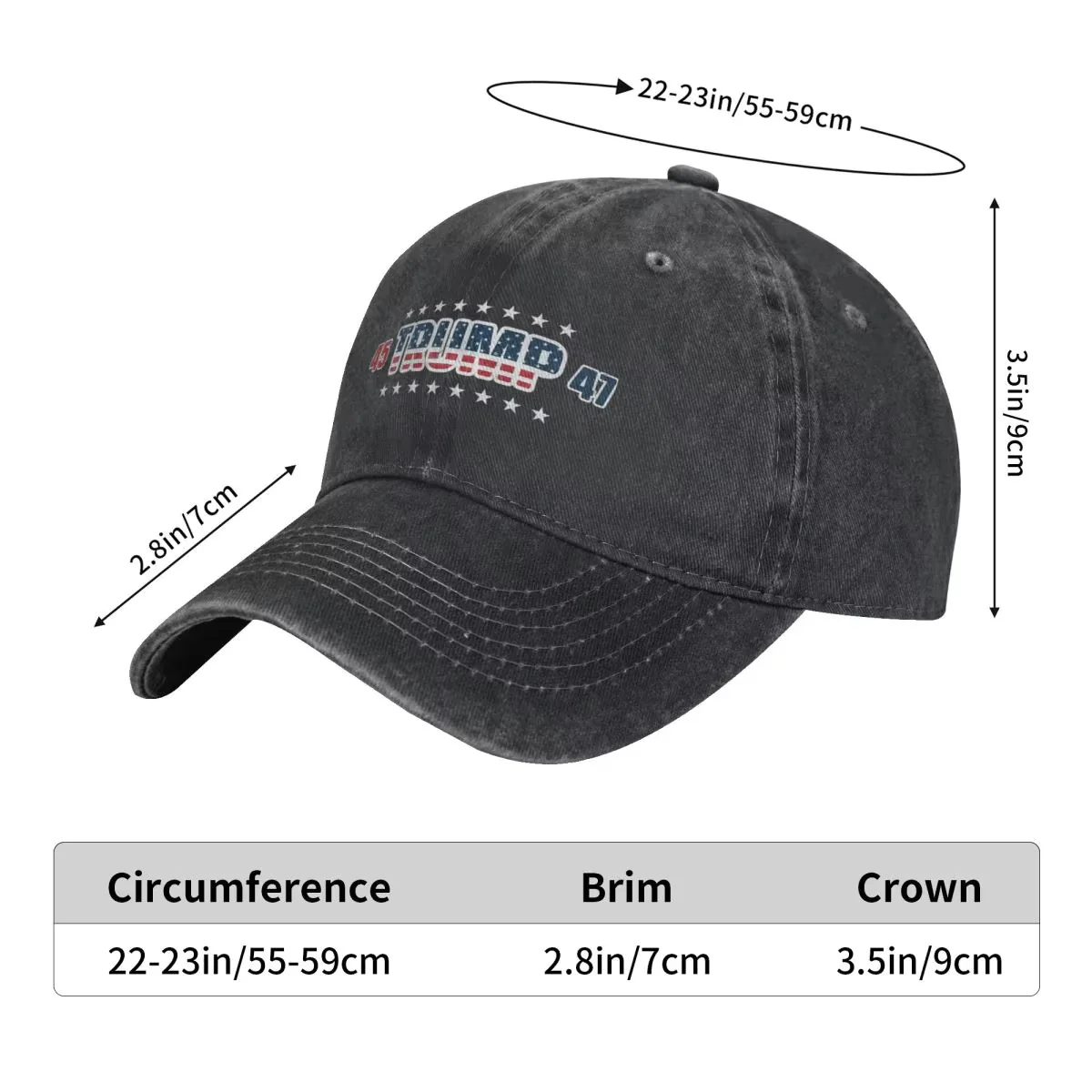 Trump 45/47 Hat - Image 3