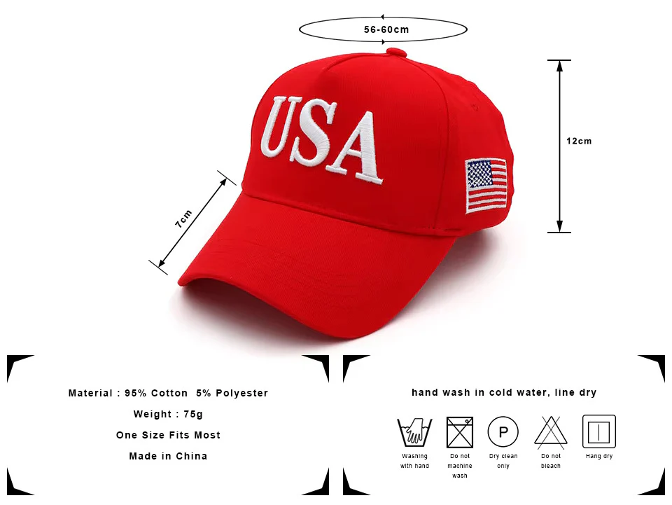 Trump USA Red Hat - Image 3