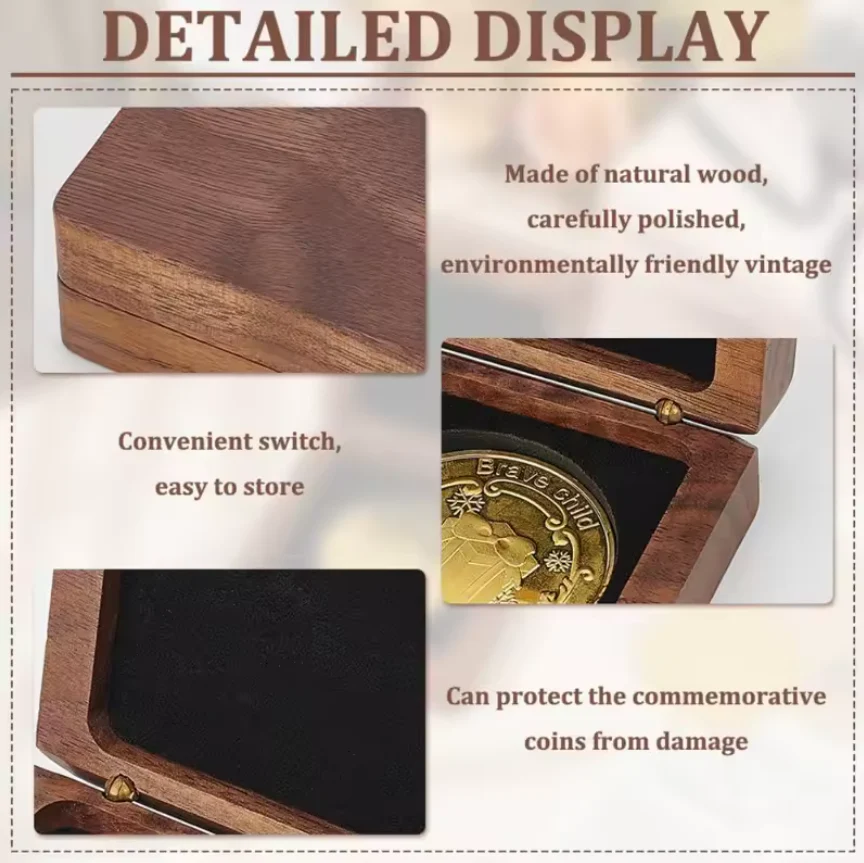 Wood Coin Case - Image 3